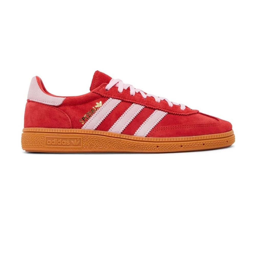 Women’s Adidas Spezial Bright red clear pink